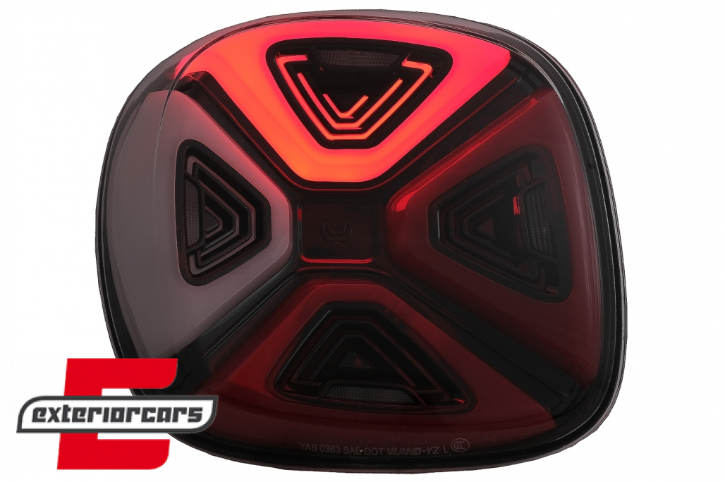 Full LED stražnja svjetla Dynamic Start-up (crvena/smoke) / Smart ForTwo C453 A453 ForFour W453 (2014-2019) - Slika 9