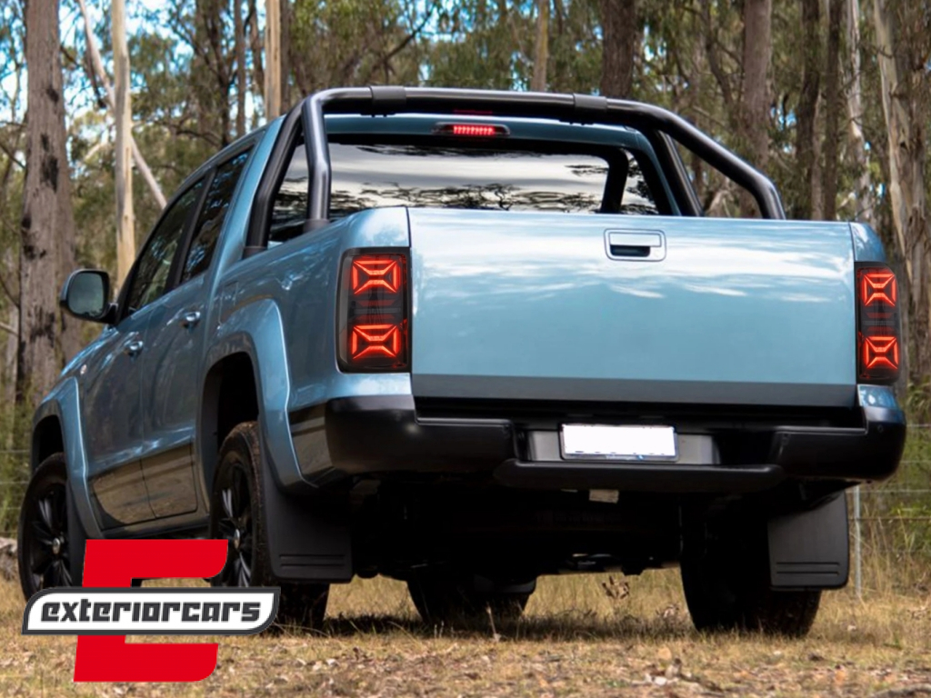 Full LED stražnja svjetla SEQ žmigavci (smoke) / VW Amarok (2010-2020) - Slika 20