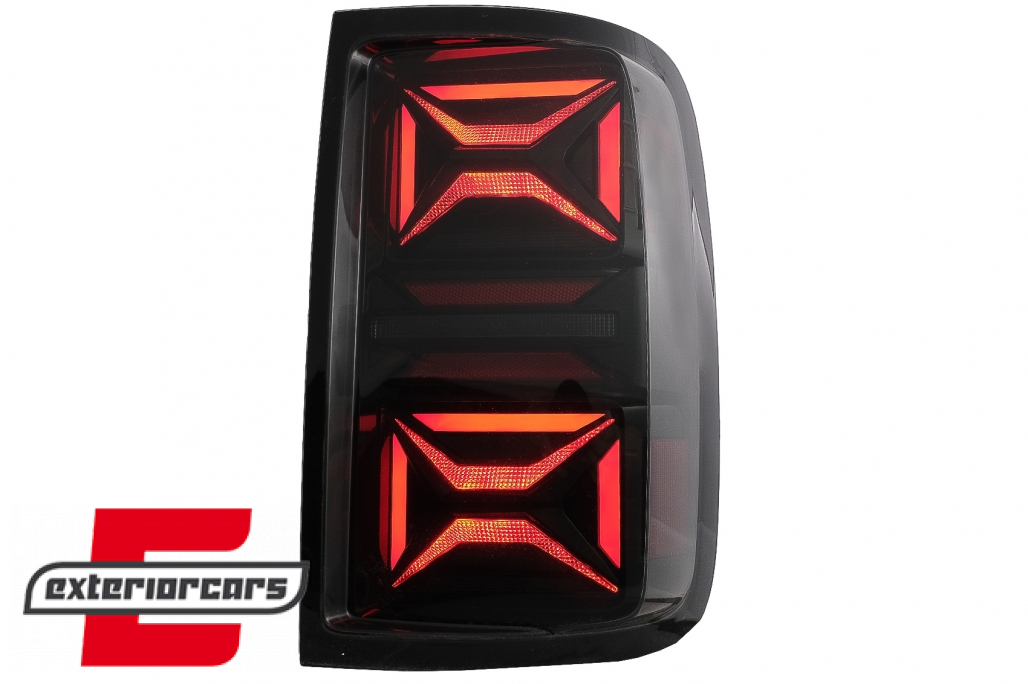Full LED stražnja svjetla SEQ žmigavci (smoke) / VW Amarok (2010-2020) - Slika 3