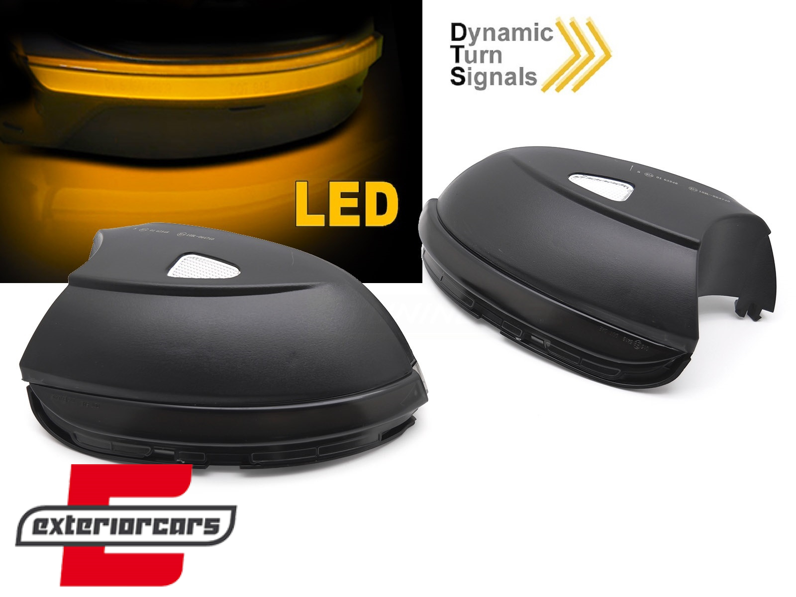 Žmigavci u retrovizoru LED SEQ (smoke) / VW Beetle Jetta Passat B7 (2010-2014) Passat CC Scirocco (2008-2014)