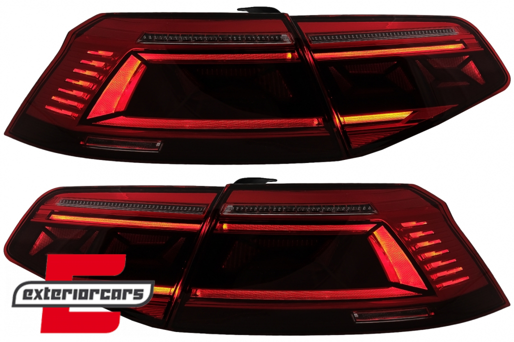 Full LED stražnja svjetla SEQ žmigavci B8.5 Facelift dizajn / VW Passat B8 3G (2015-2019) limuzina - Slika 14