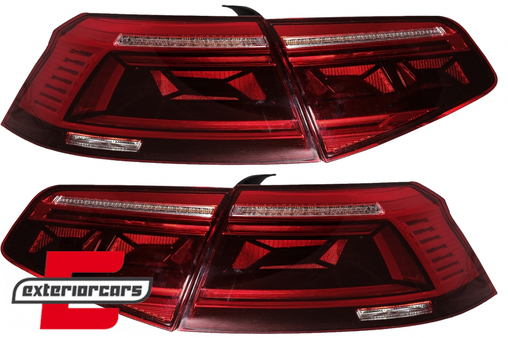Full LED stražnja svjetla SEQ žmigavci B8.5 Facelift dizajn / VW Passat B8 3G (2015-2019) limuzina - Slika 17