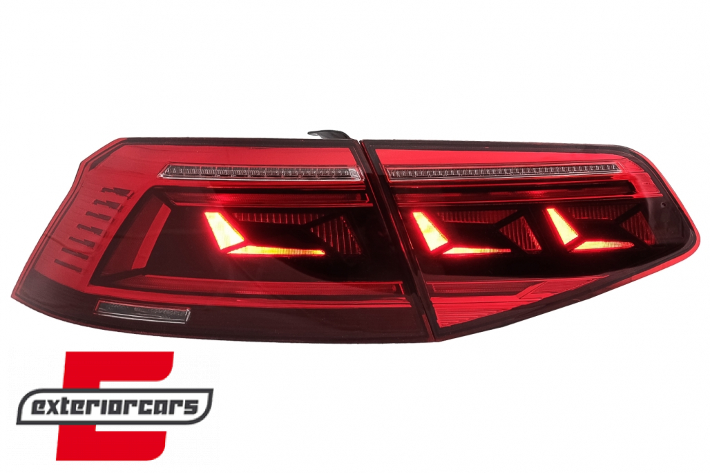 Full LED stražnja svjetla SEQ žmigavci B8.5 Facelift dizajn / VW Passat B8 3G (2015-2019) limuzina - Slika 3