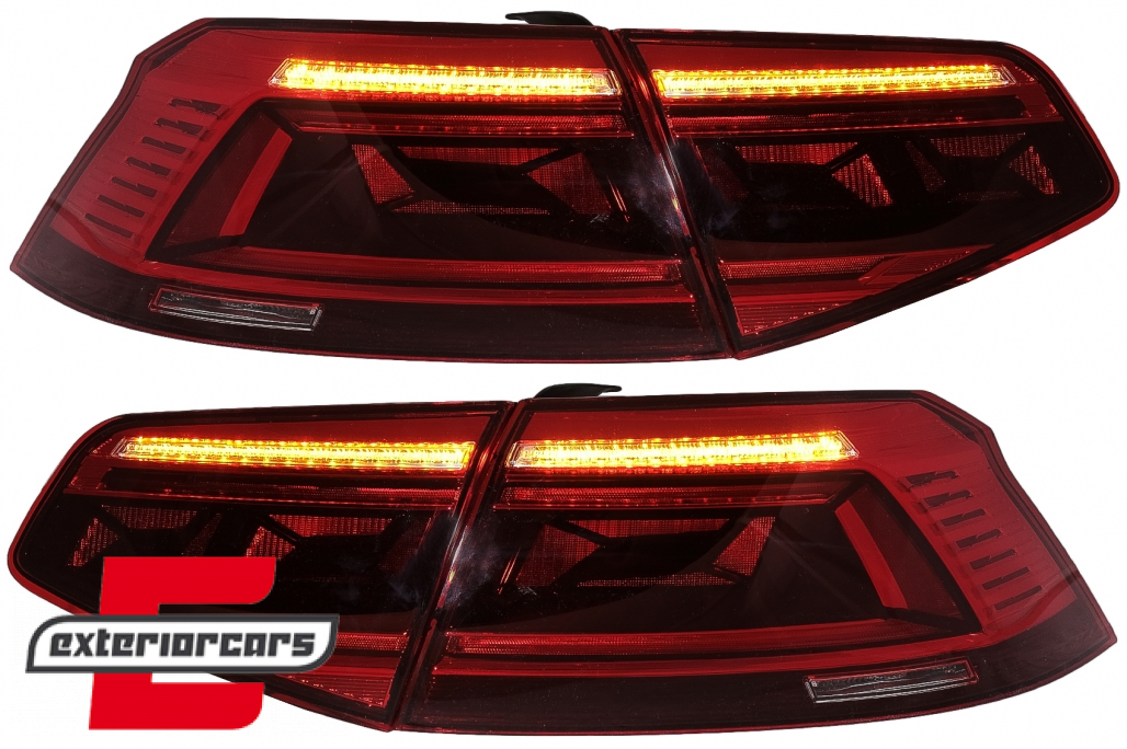 Full LED stražnja svjetla SEQ žmigavci B8.5 Facelift dizajn / VW Passat B8 3G (2015-2019) limuzina - Slika 7