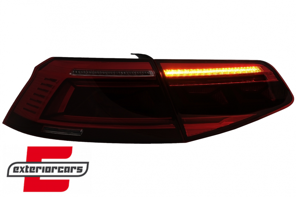 Full LED stražnja svjetla SEQ žmigavci B8.5 Facelift dizajn / VW Passat B8 3G (2015-2019) limuzina - Slika 8