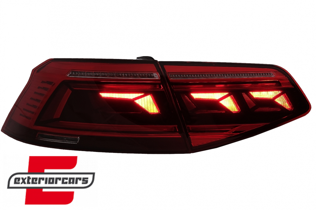Full LED stražnja svjetla SEQ žmigavci B8.5 Facelift dizajn / VW Passat B8 3G (2015-2019) limuzina - Slika 10