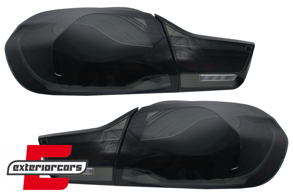 OLED stražnja svjetla SEQ žmigavci (smoke) / BMW serije 4 F32 F33 F36 M4 F82 F83 (2013-03.2019) - Slika 18