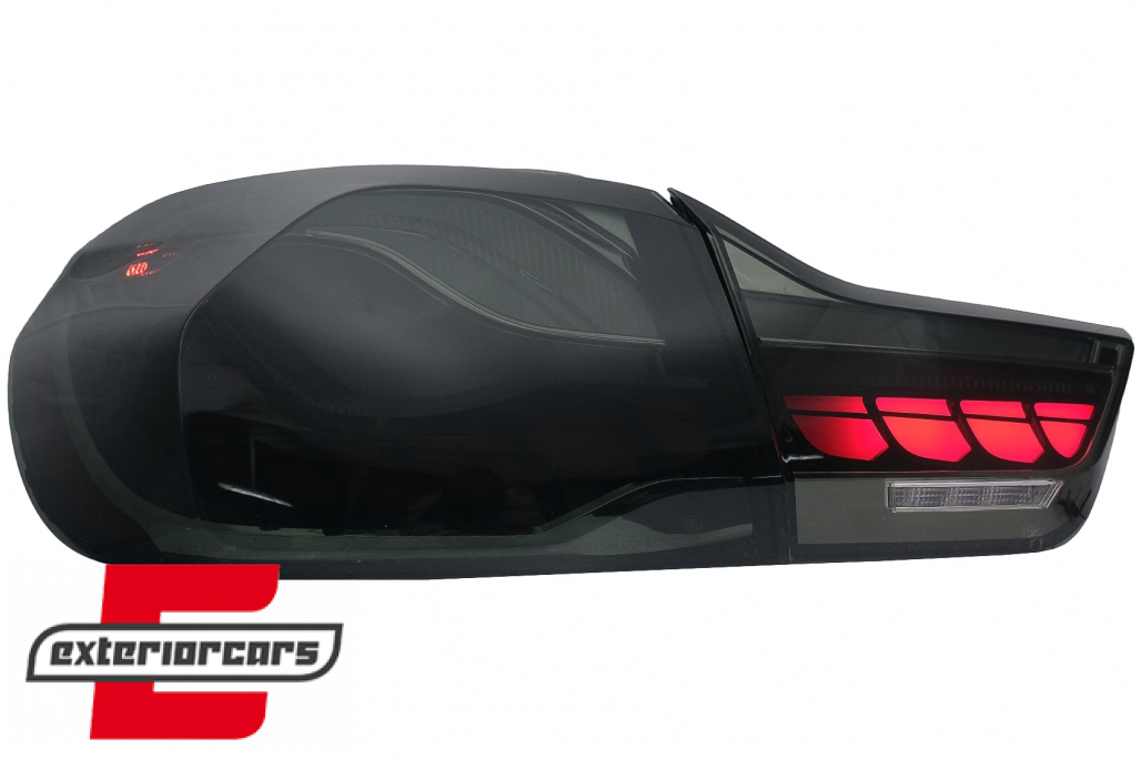 OLED stražnja svjetla SEQ žmigavci (smoke) / BMW serije 4 F32 F33 F36 M4 F82 F83 (2013-03.2019) - Slika 4