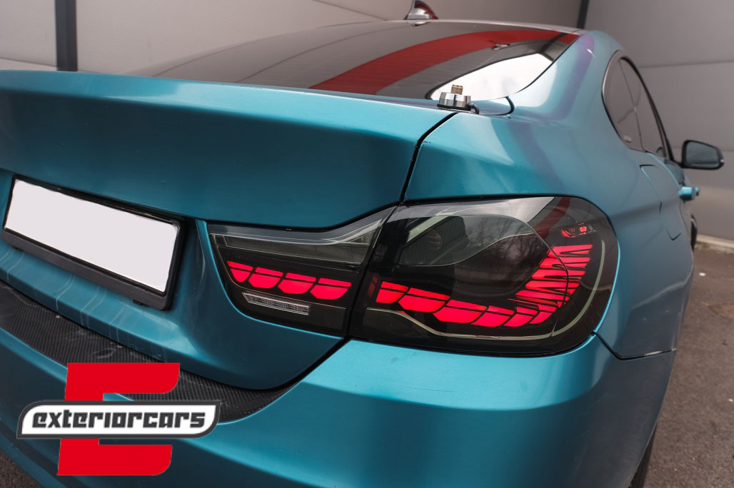 OLED stražnja svjetla SEQ žmigavci (smoke) / BMW serije 4 F32 F33 F36 M4 F82 F83 (2013-03.2019) - Slika 29