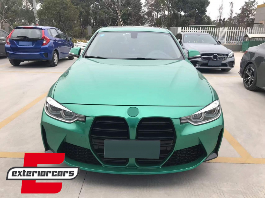Prednji branik za pretvorbu u G80 M3 dizajn / BMW serije 3 F30 limuzina F31 karavan (2011-2018) - Slika 14