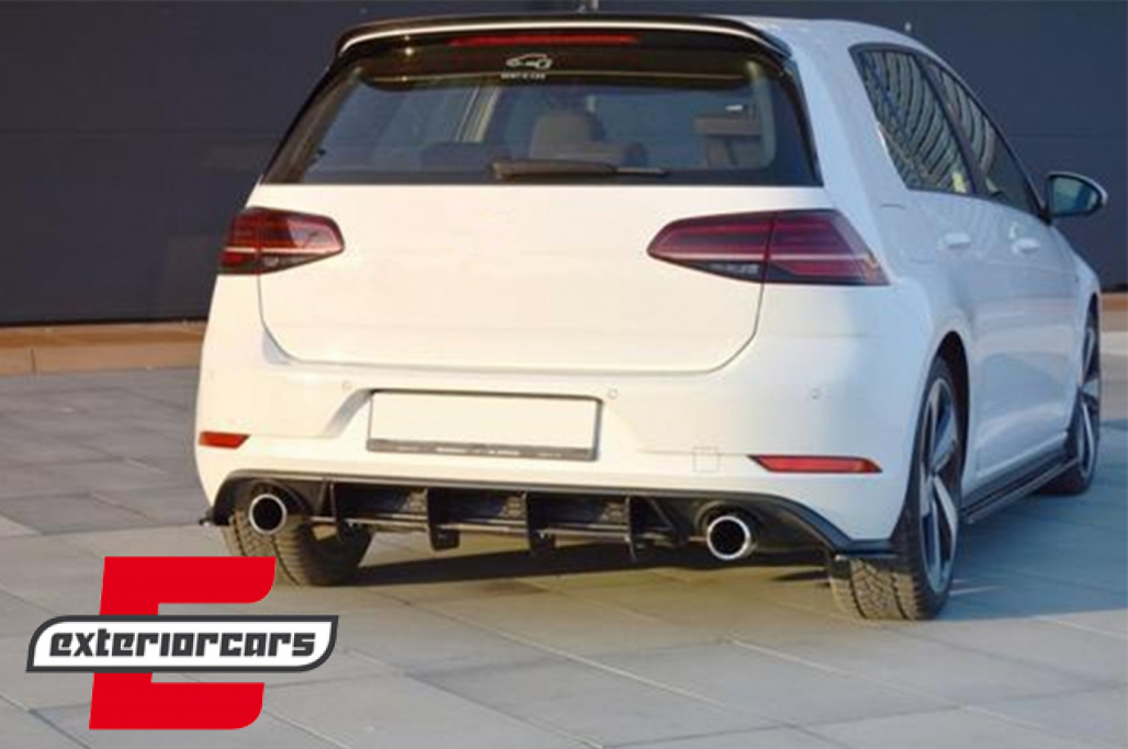 Splitter difuzora zraka GTI dizajn (crna) / VW Golf 7.5 Facelift GTI (2017-2020) - Slika 11