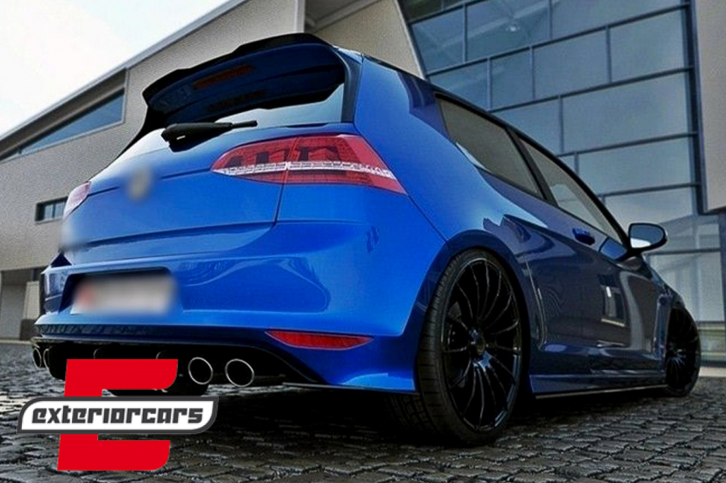 Splitter difuzora zraka (crna) / VW Golf 7 VII R (2013-2017) - Slika 12