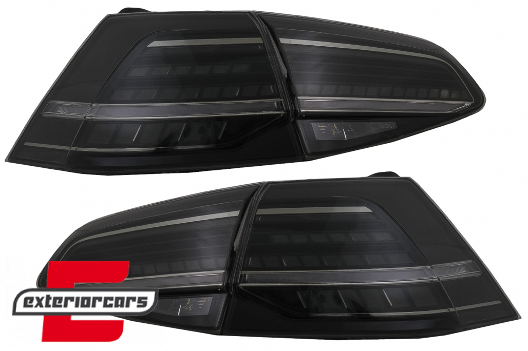 Full LED stražnja svjetla SEQ žmigavci Facelift G7.5 look (smoke) / VW Golf 7 & 7.5 VII (2012-2019) - Slika 16