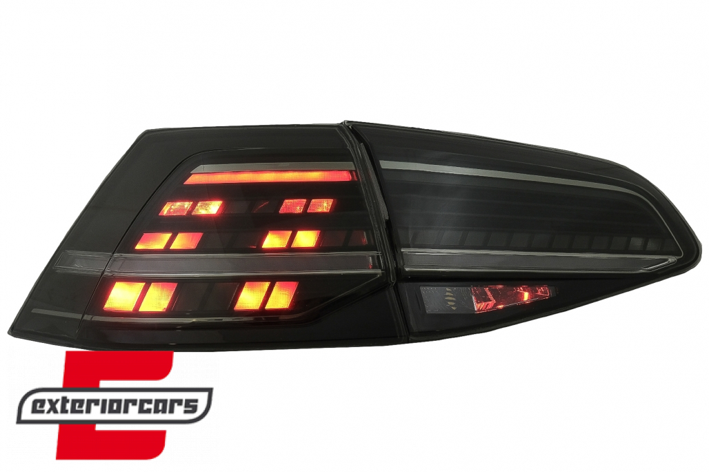 Full LED stražnja svjetla SEQ žmigavci Facelift G7.5 look (smoke) / VW Golf 7 & 7.5 VII (2012-2019) - Slika 12