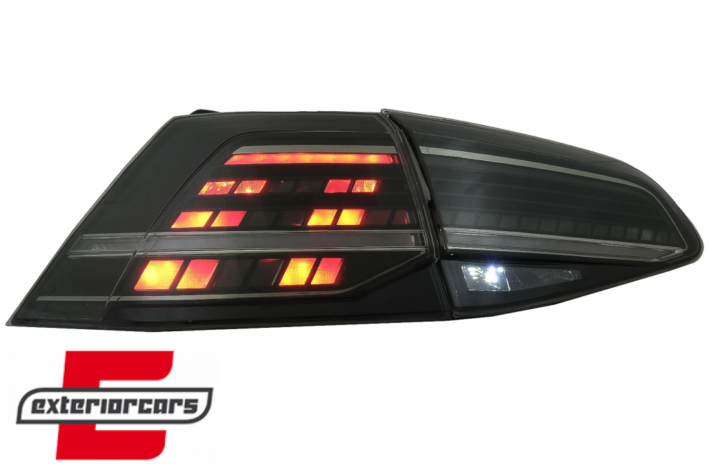 Full LED stražnja svjetla SEQ žmigavci Facelift G7.5 look (smoke) / VW Golf 7 & 7.5 VII (2012-2019) - Slika 14