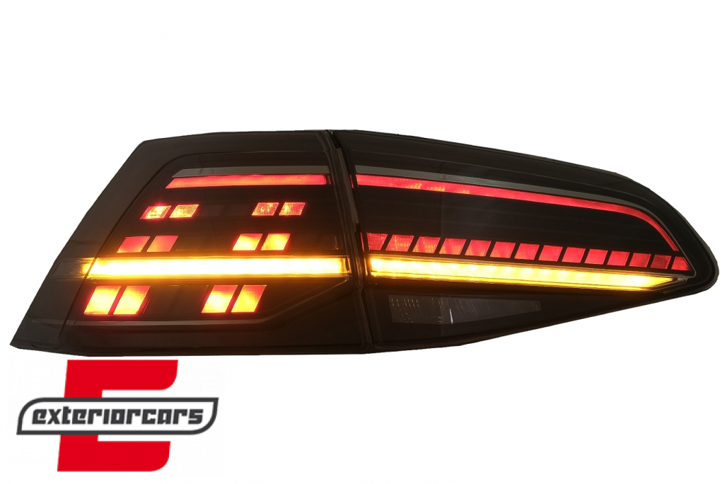 Full LED stražnja svjetla SEQ žmigavci Facelift G7.5 look (smoke) / VW Golf 7 & 7.5 VII (2012-2019) - Slika 3