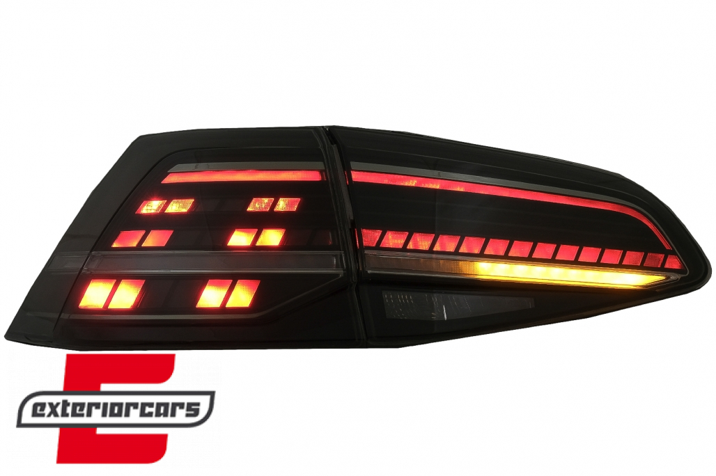 Full LED stražnja svjetla SEQ žmigavci Facelift G7.5 look (smoke) / VW Golf 7 & 7.5 VII (2012-2019) - Slika 4