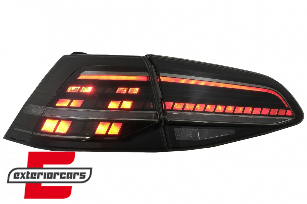 Full LED stražnja svjetla SEQ žmigavci Facelift G7.5 look (smoke) / VW Golf 7 & 7.5 VII (2012-2019) - Slika 9