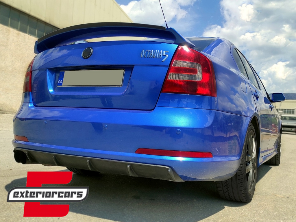 Difuzor zraka RS dizajn (piano crna) / Skoda Octavia II (2004-2009) - Slika 11