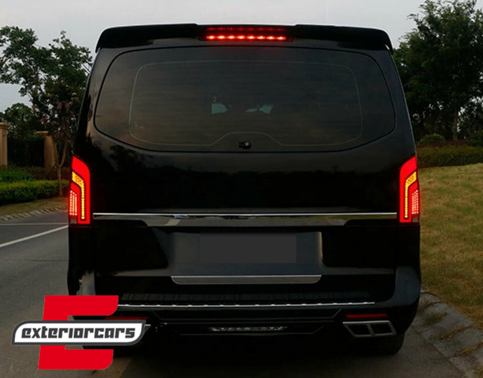 Full LED stražnja svjetla Dinamički Sekvencijalni žmigavci / Mercedes V-klasa W447 (2014-2019) - Slika 14