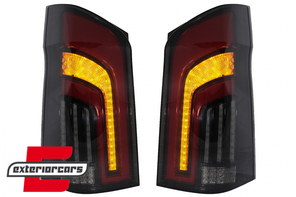Full LED stražnja svjetla Dinamički Sekvencijalni žmigavci / Mercedes V-klasa W447 (2014-2019) - Slika 3