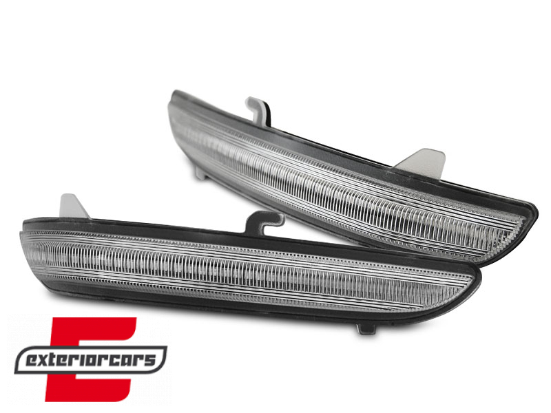 Žmigavci u retrovizoru LED SEQ (bijela) / Peugeot 208 2008 (2012-2020) Citroen C3 (2016-2024) - Slika 2