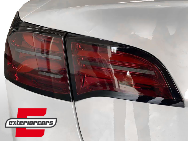 Full LED stražnja svjetla SEQ žmigavci (crvena/smoke) / Tesla Model 3 (2017-2023) Model Y (2020-2023) - Slika 7