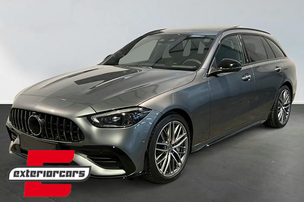 Prednja maska GT-R Panamericana dizajn (piano crna) / Mercedes C-klasa W206 Limuzina S206 T-Modell (2021-) - Slika 8
