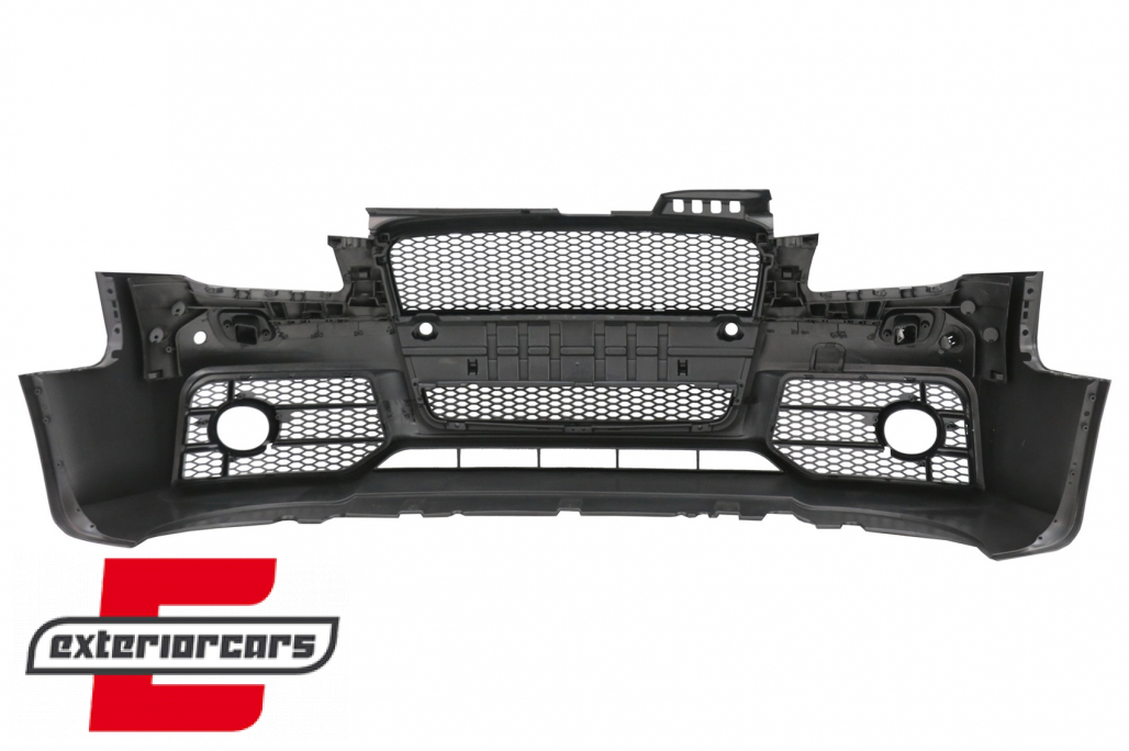 Prednji branik RS4 dizajn (crna) / Audi A4 B7 (2004-2008) - Slika 4