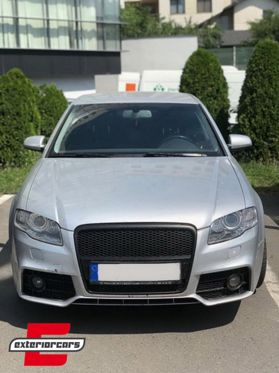 Prednji branik RS4 dizajn (crna) / Audi A4 B7 (2004-2008) - Slika 8