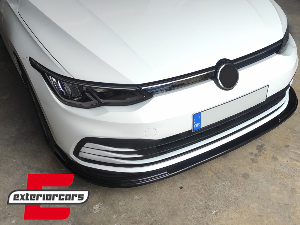 Prednji nastavak branika (piano crna) / VW Golf 8 (2020-) Standard - Slika 12