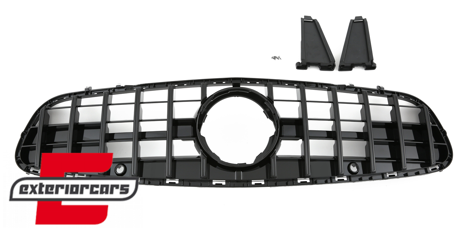 Prednja maska GT-R Panamericana dizajn (piano crna) / Mercedes SL-klasa R231 (04.2016-06.2020) - Slika 2