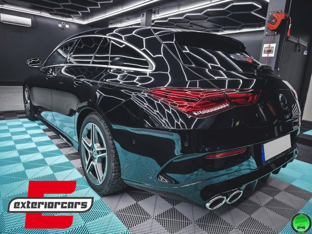 Difuzor zraka & nastavci auspuha Aero paket CLA45S dizajn / Mercedes CLA X118 Shooting Brake C118 Coupe Sport Line (2019-2025) - Slika 22