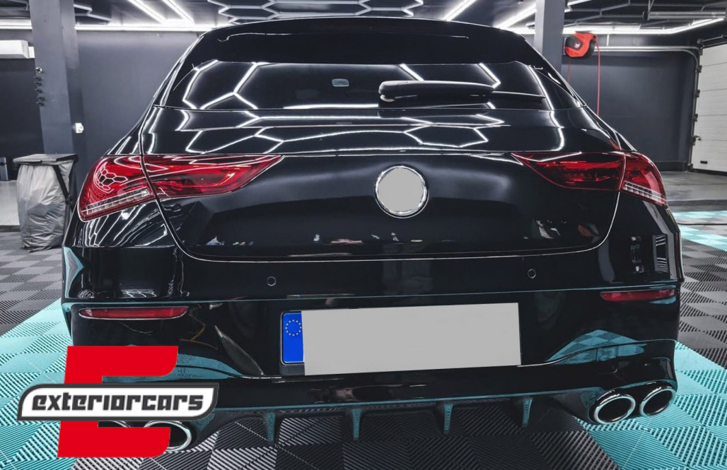 Difuzor zraka & nastavci auspuha Aero paket CLA45S dizajn / Mercedes CLA X118 Shooting Brake C118 Coupe Sport Line (2019-2025) - Slika 23