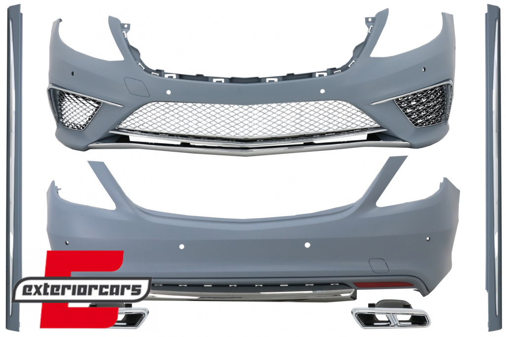 Bodykit & nastavci auspuha S65 AMG dizajn / Mercedes S-klasa W222 (2013-06.2017)