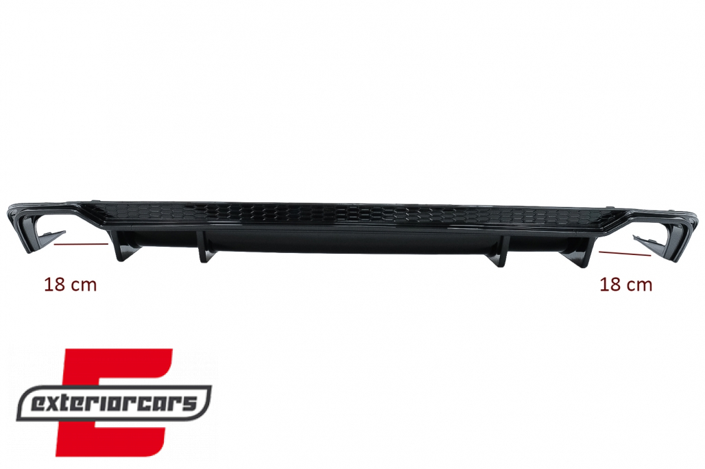 Difuzor zraka RS5 dizajn (piano crna) / Audi A5 F5 S-Line (2017-2019) - Slika 2
