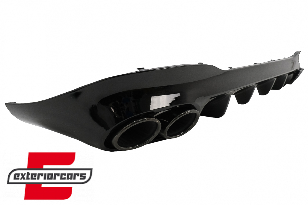 Difuzor zraka & nastavci auspuha Aero Night paket CLA45S AMG dizajn / Mercedes CLA X118 Shooting Brake C118 Coupe Sport Line (2019-2025) - Slika 4