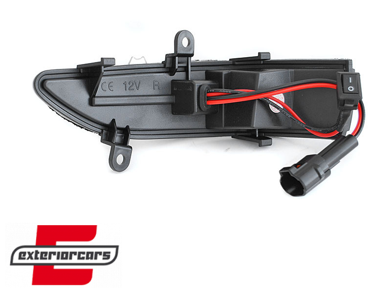 Žmigavci u retrovizoru LED SEQ (smoke) / Subaru Forester Outback Legacy Tribeca (2008-2014) - Slika 4