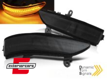 Žmigavci u retrovizoru LED SEQ (smoke) / Subaru Forester Outback Legacy Tribeca (2008-2014)