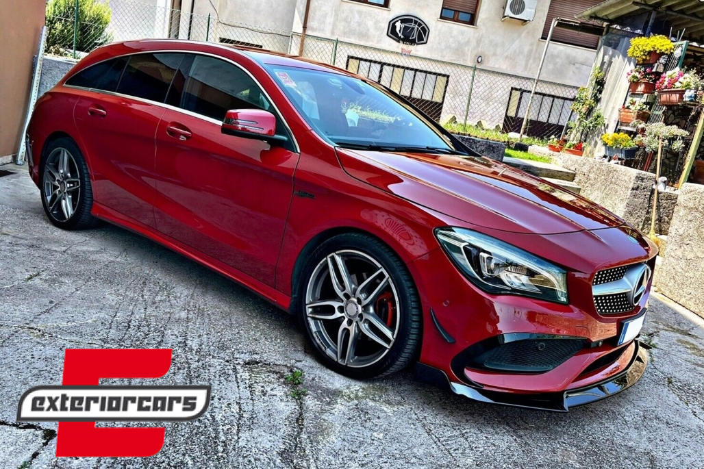 Prednji nastavak branika (piano crna) / Mercedes CLA C117 X117 Sport Line (2016-2018) - Slika 10