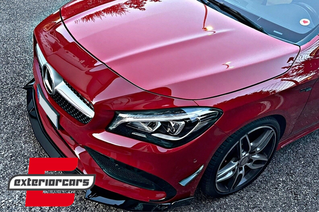 Prednji nastavak branika (piano crna) / Mercedes CLA C117 X117 Sport Line (2016-2018) - Slika 11