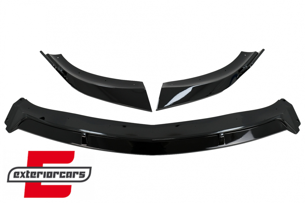 Prednji nastavak branika (piano crna) / Mercedes CLA C117 X117 Sport Line (2016-2018) - Slika 5