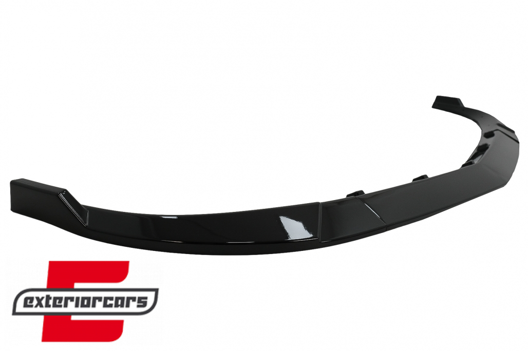 Prednji nastavak branika (piano crna) / Mercedes C-klasa W204 S204 C204 Sport Line (2011-2014) - Slika 5
