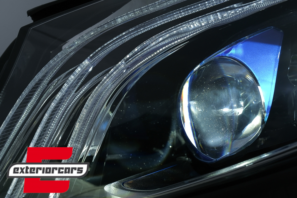 Full LED prednja svjetla SEQ žmigavci W222 Facelift dizajn / Mercedes C-klasa W205 S205 (2014-2020) - Slika 4