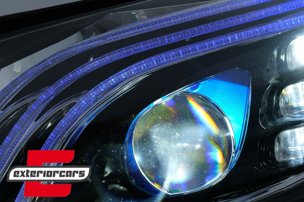 Full LED prednja svjetla SEQ žmigavci W222 Facelift dizajn / Mercedes C-klasa W205 S205 (2014-2020) - Slika 8