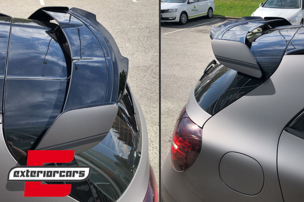 Krovni spojler-dodatak (piano crna) / Mercedes A-klasa W176 (2012-2018) W177 (2018-) GLA SUV X156 (2014-2019) H247 (2020-) - Slika 10