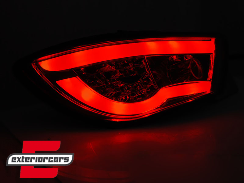 LED stražnja svjetla LedBar (smoke) / Seat Ibiza 6J 3V (2008-2012) hatchback - Slika 2