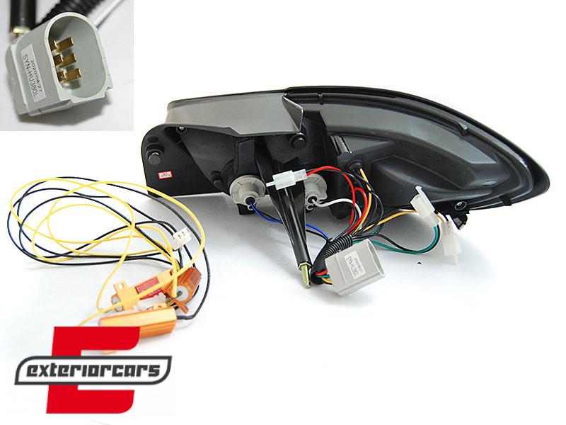 LED stražnja svjetla LedBar (smoke) / Seat Ibiza 6J 3V (2008-2012) hatchback - Slika 5