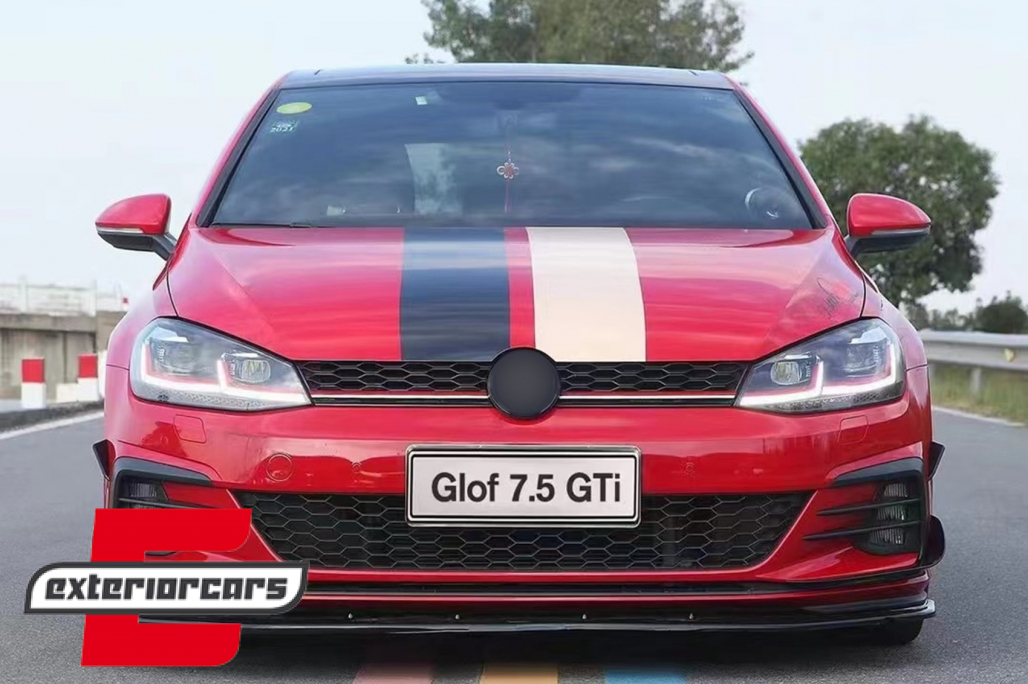 Prednji flapovi (carbon look) / VW Golf 7.5 GTI 5G Hatchback (2017-2020) - Slika 11