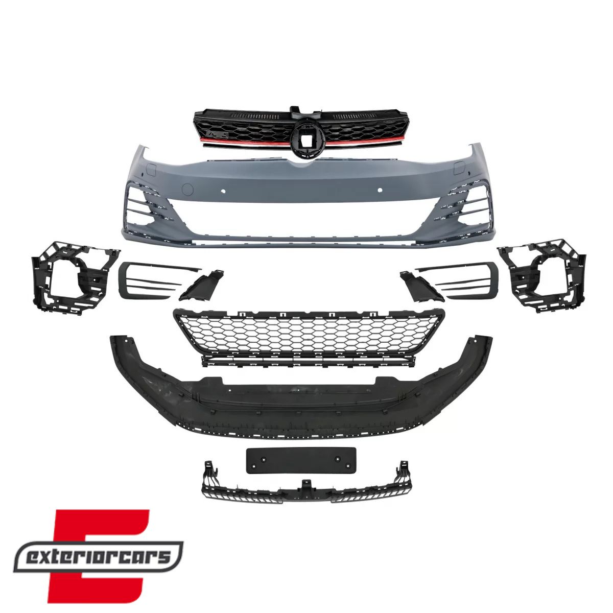 Prednji branik G7.5 GTI dizajn / VW Golf VII 7 5G (2013-2017) - Slika 9